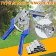 Cleşte pentru clame metalice