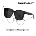 SnapShades™ ochelari de soare de purtat peste ochelarii de vedere
