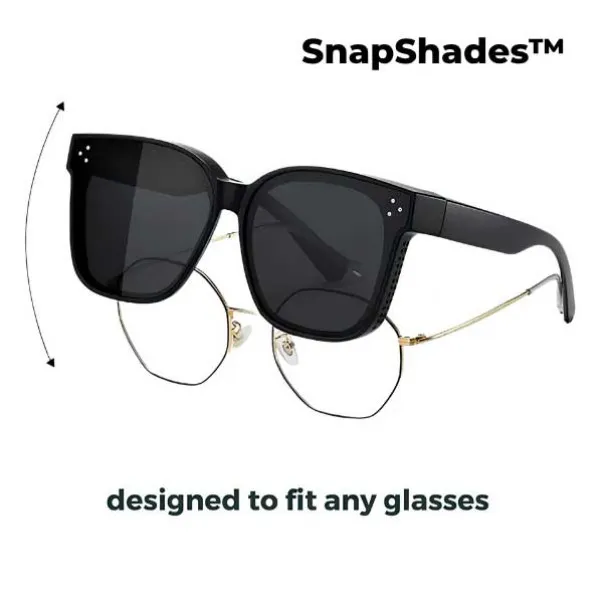 SnapShades™ ochelari de soare de purtat peste ochelarii de vedere